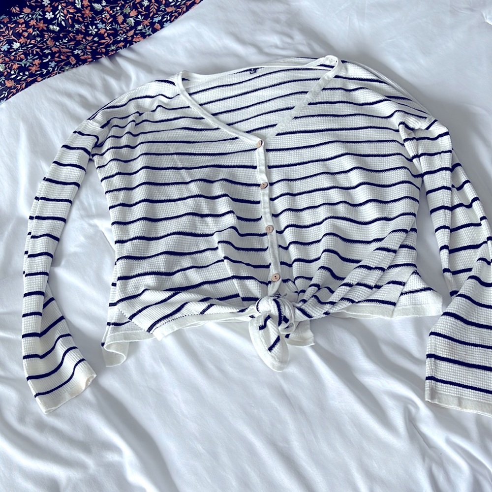 {Stacatto} ribbed long sleeve